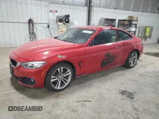 2014 BMW 4 Series 428i xDrive with VIN WBA3N5C51EF715633, listed as a Copart auction lot 47994365 with 90,442 mi miles and Salvage Title. Bid and sale history available at carsss.com. Image 1.