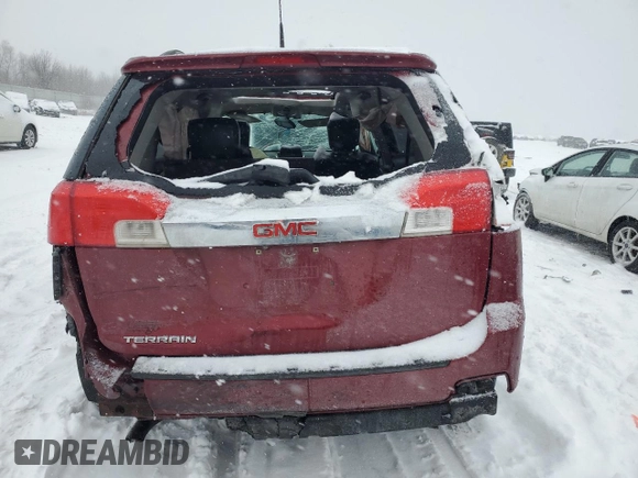 2011 GMC Terrain SLT-1 with VIN 2CTALUECXB6346030, listed as a Copart auction lot 45144255 with Not Provided miles and Salvage Title. Bid and sale history available at carsss.com. Image 6.