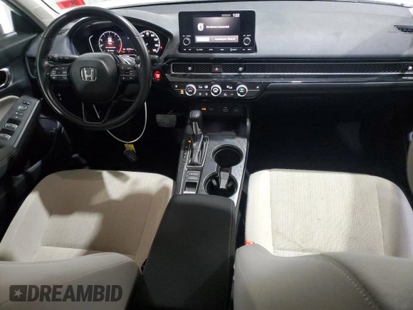 2022 Honda Civic EX with VIN JHMFE1F72NX007311, listed as a Copart auction lot 60440095 with 57,969 mi miles and Salvage title. Bid and sale history available at DreamBid. Image 8.