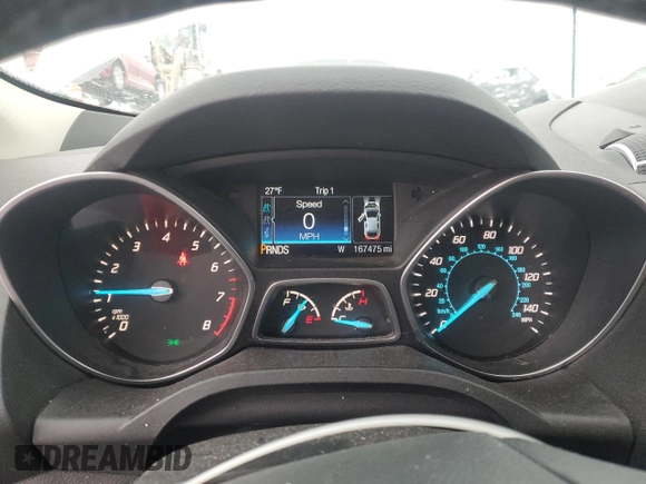 2015 Ford Escape Titanium with VIN 1FMCU0J95FUB26074, listed as a Copart auction lot 88052385 with 167,475 mi miles and Clean Title. Bid and sale history available at DreamBid. Image 9.