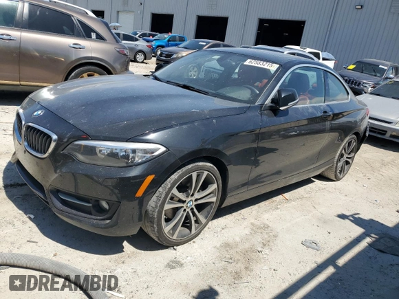 2015 BMW 2 Series 228i z VIN WBA1F5C57FV256989, wystawiony jako Copart lot #62583215 z przebiegiem 110 112 mil mil oraz Szkoda całkowita • Salvage title. Historia ofert i sprzedaży dostępna na DreamBid. Obrazek 1.