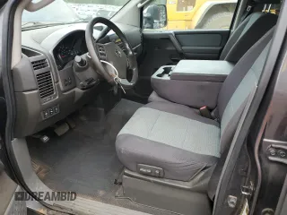 2007 Nissan Titan SE with VIN 1N6AA07B87N201924, listed as a Copart auction lot 60361425 with 167,659 mi miles and Salvage title. Bid and sale history available at DreamBid. Image 7.