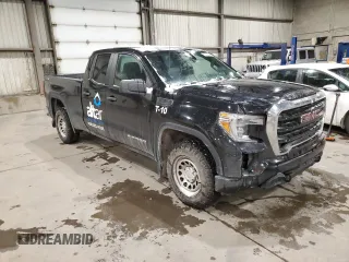 2022 GMC Sierra 1500 with VIN 1GTR9AED4NZ181850, listed as a Copart auction lot 87044594 with 117,969 mi miles and Salvage Title. Bid and sale history available at DreamBid. Image 4.