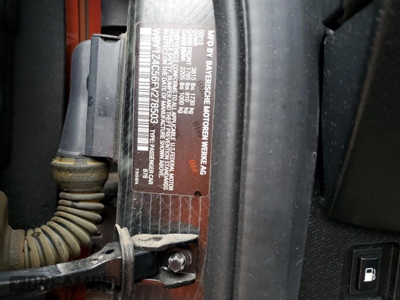 2015 BMW i3 z VIN WBY1Z4C56FV278503, wystawiony jako Copart lot #51533125 z przebiegiem 31 261 mil mil oraz Szkoda całkowita • Salvage title. Historia ofert i sprzedaży dostępna na DreamBid. Obrazek 12.