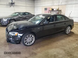 2015 Audi A4 Premium Plus z VIN WAUFFAFLXFN014724, wystawiony jako Copart lot #57037575 z przebiegiem 116 946 mil mil oraz Czysty tytuł • Clean title. Historia ofert i sprzedaży dostępna na DreamBid. Obrazek 1.
