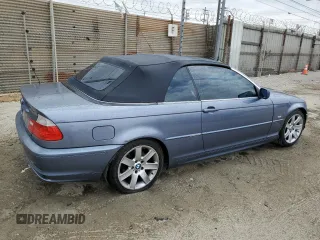 2002 BMW 3 Series 325Ci z VIN WBABS33442PG83768, wystawiony jako Copart lot #54301055 z przebiegiem 171 131 mil mil oraz Szkoda całkowita • Salvage title. Historia ofert i sprzedaży dostępna na DreamBid. Obrazek 3.
