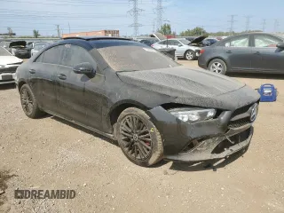 2021 Mercedes-Benz CLA with VIN W1K5J4HB0MN148678, listed as a Copart auction lot 71863984 with 115,939 mi miles and Salvage Title. Bid and sale history available at carsss.com. Image 4.