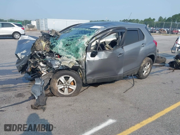 2020 Chevrolet Trax LS with VIN 3GNCJKSB4LL176021, listed as a IAAI auction lot 42367684 with 103,854 mi miles and . Bid and sale history available at DreamBid. Image 17.
