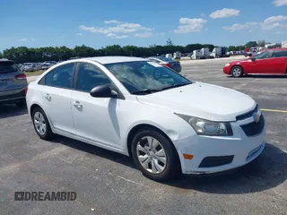 2014 Chevrolet Cruze LS with VIN 1G1PA5SH9E7178783, listed as a IAAI auction lot 42051940 with 96,587 mi miles and . Bid and sale history available at DreamBid. Image 1.