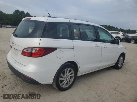 2012 Mazda 5 Sport with VIN JM1CW2BL4C0141205, listed as a Copart auction lot 71437504 with 135,271 mi miles and Salvage Title. Bid and sale history available at DreamBid. Image 3.