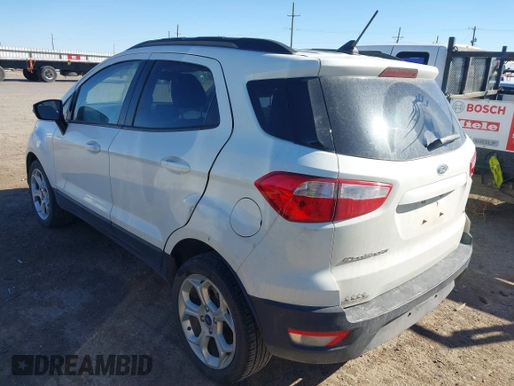 2021 Ford EcoSport SE with VIN MAJ3S2GE2MC439991, listed as a IAAI auction lot 41725143 with 82,562 mi miles and . Bid and sale history available at DreamBid. Image 3.