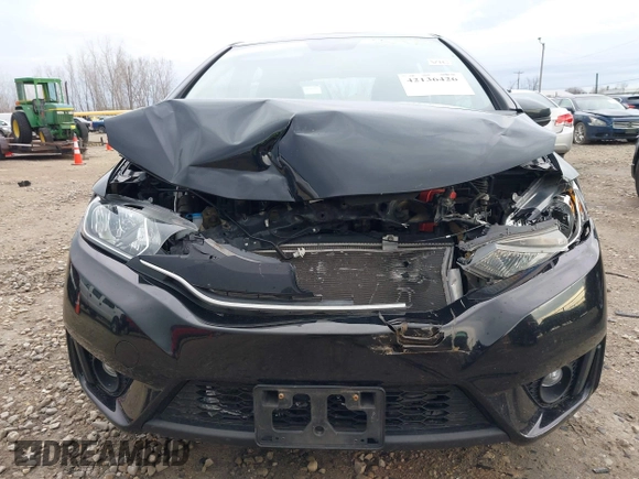 2015 Honda Fit EX-L with VIN 3HGGK5H85FM762070, listed as a IAAI auction lot 42136426 with 84,223 mi miles and . Bid and sale history available at DreamBid. Image 12.
