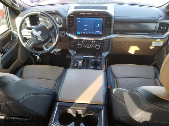 2022 Ford F-150 XL with VIN 1FTFW1E57NKE53207, listed as a Copart auction lot 49219265 with 49,140 mi miles and Salvage Title. Bid and sale history available at carsss.com. Image 8.