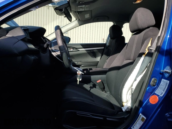 2019 Honda Civic LX with VIN 2HGFC2F68KH598279, listed as a Copart auction lot 48715585 with 72,236 mi miles and Non Repairable. Bid and sale history available at DreamBid. Image 7.
