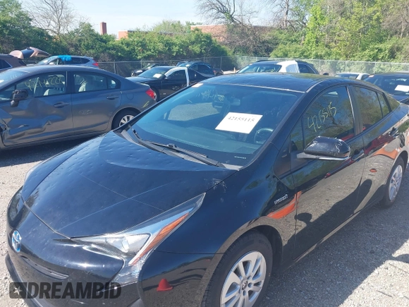 2016 Toyota Prius Two with VIN JTDKBRFU0G3022879, listed as a IAAI auction lot 42155115 with 77,700 mi miles and . Bid and sale history available at carsss.com. Image 6.