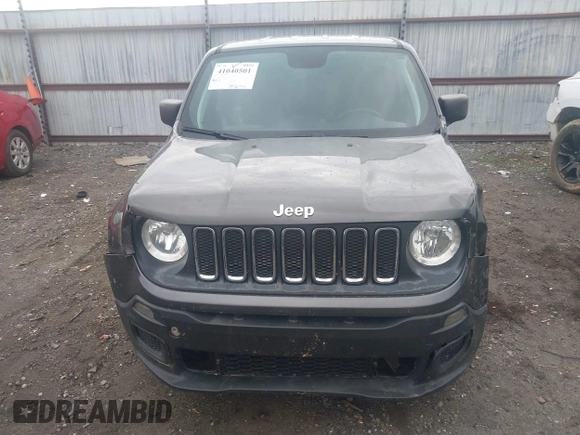 2018 Jeep Renegade Sport with VIN ZACCJAAB2JPG70435, listed as a IAAI auction lot 41040501 with 221,511 mi miles and . Bid and sale history available at DreamBid. Image 12.