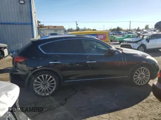 2012 Infiniti EX Journey with VIN JN1AJ0HR8CM451889, listed as a Copart auction lot 82382044 with 89,571 mi miles and Salvage Title. Bid and sale history available at DreamBid. Image 3.
