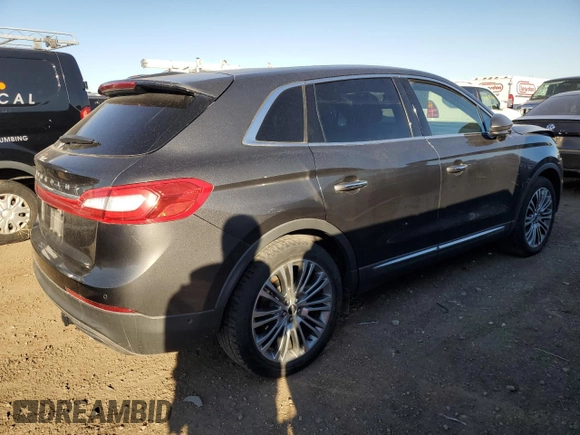 2017 Lincoln MKX Reserve with VIN 2LMPJ6LR5HBL18778, listed as a Copart auction lot 78259104 with 115,675 mi miles and Salvage Title. Bid and sale history available at carsss.com. Image 3.