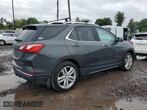 2019 Chevrolet Equinox Premier z VIN 2GNAXYEX8K6142179, wystawiony jako Copart lot #58623525 z przebiegiem 78 025 mil mil oraz Szkoda całkowita • Salvage title. Historia ofert i sprzedaży dostępna na DreamBid. Obrazek 3.