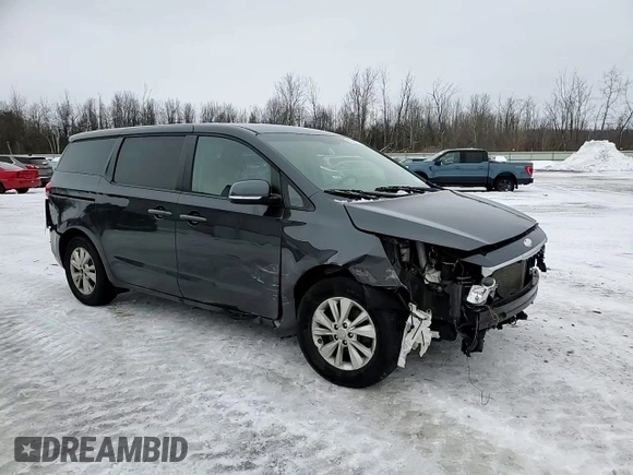 2018 Kia Sedona LX with VIN KNDMB5C1XJ6381951, listed as a Copart auction lot 85641754 with 152,134 mi miles and Salvage Title. Bid and sale history available at carsss.com. Image 14.