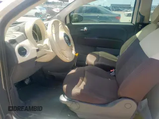 2012 FIAT 500 Pop with VIN 3C3CFFDR8CT128778, listed as a Copart auction lot 54201585 with 134,742 mi miles and Salvage title. Bid and sale history available at DreamBid. Image 7.