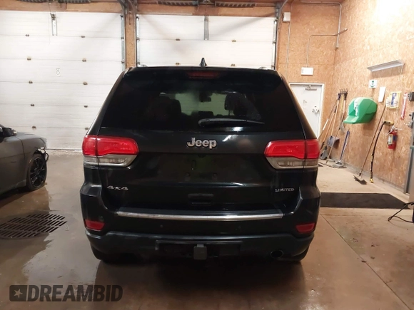 2015 Jeep Grand Cherokee Limited with VIN 1C4RJFBG8FC910133, listed as a IAAI auction lot 41289929 with 141,226 mi miles. Bid and sale history available at carsss.com. Image 16.