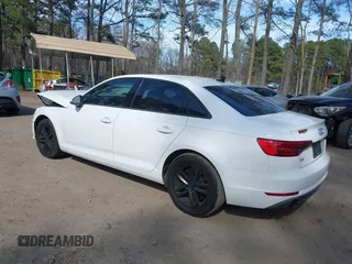 2017 Audi A4 Premium with VIN WAUGNAF4XHN062002, listed as a IAAI auction lot 41723681 with 90,826 mi miles. Bid and sale history available at carsss.com. Image 3.