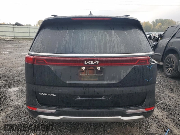 2024 Kia Carnival SX Prestige with VIN KNDNE5H35R6423850, listed as a Copart auction lot 78478404 with 8,175 mi miles and Salvage Title. Bid and sale history available at carsss.com. Image 6.