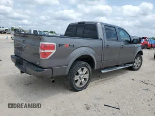 2010 Ford F-150 XL with VIN 1FTFW1EV9AFB85750, listed as a Copart auction lot 54044555 with 205,053 mi miles and Salvage Title. Bid and sale history available at carsss.com. Image 3.