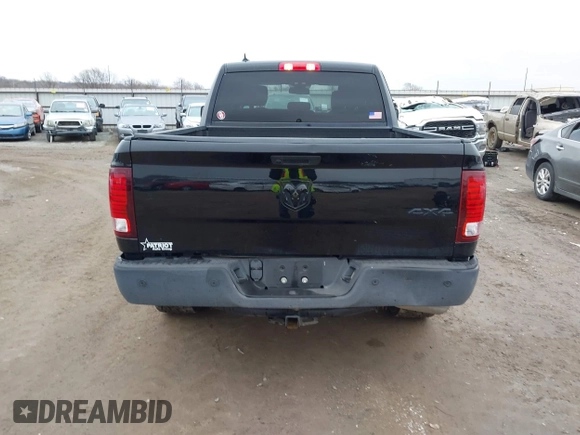 2021 Ram 1500 Classic Warlock with VIN 1C6RR7GG1MS505815, listed as a IAAI auction lot 41498811 with 91,884 mi miles. Bid and sale history available at carsss.com. Image 16.