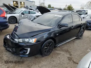 2016 Mitsubishi Lancer SE with VIN JA32V2FW1GU009034, listed as a Copart auction lot 75628764 with 129,778 mi miles and Salvage Title. Bid and sale history available at DreamBid. Image 1.