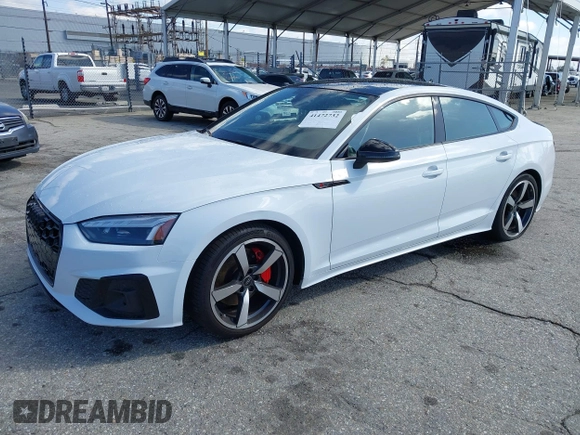 2023 Audi A5 Sportback S line Premium Plus with VIN WAUFACF5XPA058114, listed as a IAAI auction lot 41472732 with 31,366 mi miles. Bid and sale history available at carsss.com. Image 17.