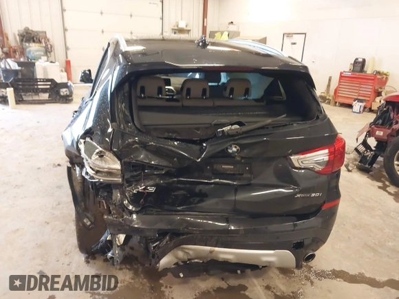 2019 BMW X3 xDrive30i with VIN 5UXTR9C51KLE15877, listed as a IAAI auction lot 41941309 with Not Provided miles and . Bid and sale history available at DreamBid. Image 6.