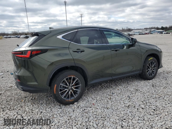 2024 Lexus NX with VIN 2T2AGCEZ0RC053644, listed as a Copart auction lot 49308185 with 21,010 mi miles and Salvage Title. Bid and sale history available at carsss.com. Image 3.