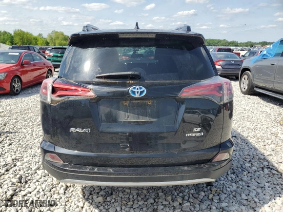 2017 Toyota RAV4 Hybrid SE with VIN JTMJJREV4HD097945, listed as a Copart auction lot 57071654 with 86,350 mi miles and Clean Title. Bid and sale history available at carsss.com. Image 6.