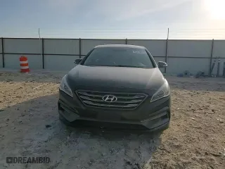 2015 Hyundai Sonata 2.4L Sport with VIN 5NPE34AF6FH098518, listed as a Copart auction lot 45119075 with 92,830 mi miles and Salvage Title. Bid and sale history available at carsss.com. Image 10.