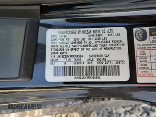 2024 Nissan Z Performance с VIN JN1BZ4BH3RM366584, выставлен на аукционе Copart как лот 49207535 с пробегом 4 936 миль миль и Списание • Salvage title. История ставок и продаж доступна на DreamBid. Изображение 12.