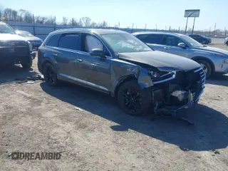 2019 Audi Q7 Premium with VIN WA1AAAF71KD007167, listed as a IAAI auction lot 41685423 with 84,632 mi miles and . Bid and sale history available at DreamBid. Image 1.