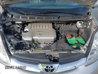 2008 Toyota Sienna XLE with VIN 5TDZK22C18S161339, listed as a IAAI auction lot 41449450 with 202,512 mi miles. Bid and sale history available at carsss.com. Image 10.