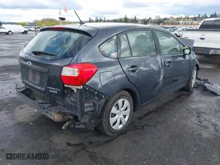 2013 Subaru Impreza Wagon 2.0i with VIN JF1GPAA64D2841919, listed as a IAAI auction lot 41913477 with 1 mi miles. Bid and sale history available at carsss.com. Image 4.