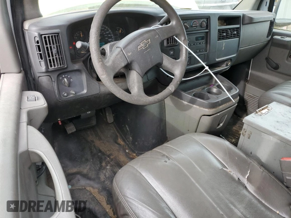2006 Chevrolet Express Cargo Van with VIN 1GCGG25V361222142, listed as a Copart auction lot 78817314 with 147,048 mi miles and Clean Title. Bid and sale history available at carsss.com. Image 8.