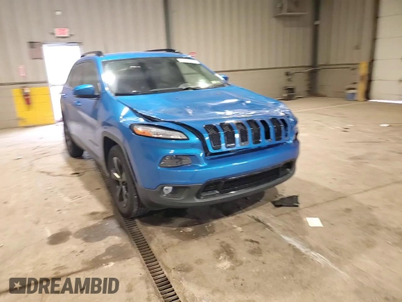 2018 Jeep Cherokee Limited z VIN 1C4PJMDB9JD617020, wystawiony jako Copart lot #55387035 z przebiegiem 70 146 mil mil oraz Szkoda całkowita • Salvage title. Historia ofert i sprzedaży dostępna na DreamBid. Obrazek 14.