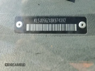 2008 Suzuki Forenza z VIN KL5JD56ZX8K974392, wystawiony jako Copart lot #64694854 z przebiegiem 145 180 mil mil oraz Szkoda całkowita • Salvage title. Historia ofert i sprzedaży dostępna na DreamBid. Obrazek 14.