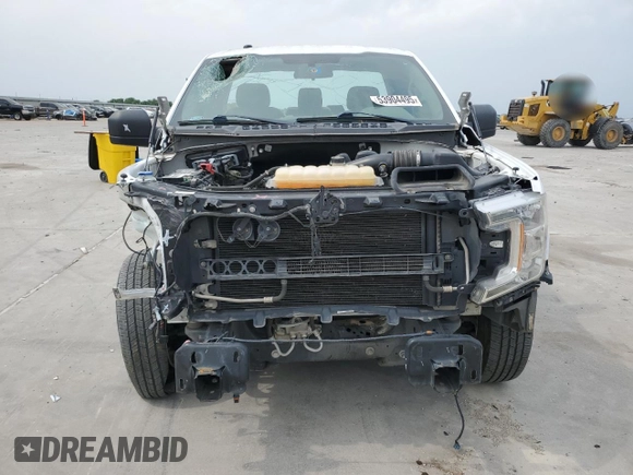 2018 Ford F-150 XL with VIN 1FTMF1CBXJKG02753, listed as a Copart auction lot 53904495 with 118,716 mi miles and Salvage Title. Bid and sale history available at carsss.com. Image 5.