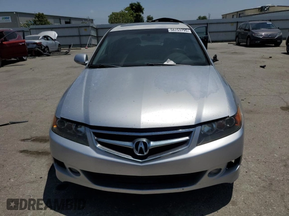 2006 Acura TSX Navi with VIN JH4CL95966C014989, listed as a Copart auction lot 58753795 with 165,823 mi miles and Salvage title. Bid and sale history available at DreamBid. Image 5.