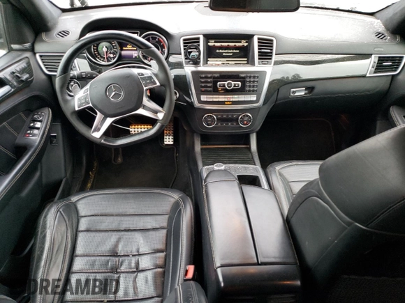 2015 Mercedes-Benz M 63 AMG with VIN 4JGDA7EB0FA440509, listed as a Copart auction lot 73954174 with 74,650 mi miles and Salvage Title. Bid and sale history available at carsss.com. Image 8.
