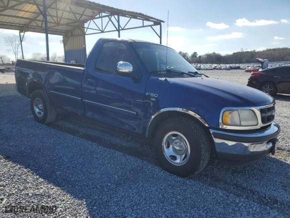 1997 Ford F-150 Standard with VIN 1FTDF1723VKC60059, listed as a Copart auction lot 44512855 with 133,818 mi miles and Non Repairable. Bid and sale history available at carsss.com. Image 4.