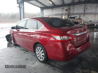 2013 Nissan Sentra SV with VIN 3N1AB7AP3DL777464, listed as a IAAI auction lot 41618961 with 89,886 mi miles. Bid and sale history available at carsss.com. Image 3.