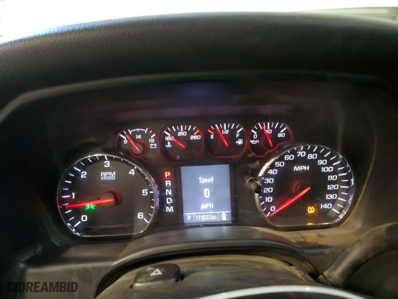 2016 Chevrolet Silverado 1500 Custom with VIN 1GCVKPEC6GZ413459, listed as a Copart auction lot 53622665 with 173,037 mi miles and Clean Title. Bid and sale history available at carsss.com. Image 9.