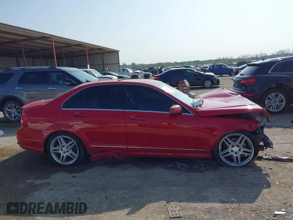 2013 Mercedes-Benz C-Class C 350 Sport with VIN WDDGF5HB4DR263566, listed as a IAAI auction lot 41918842 with 128,997 mi miles. Bid and sale history available at carsss.com. Image 13.